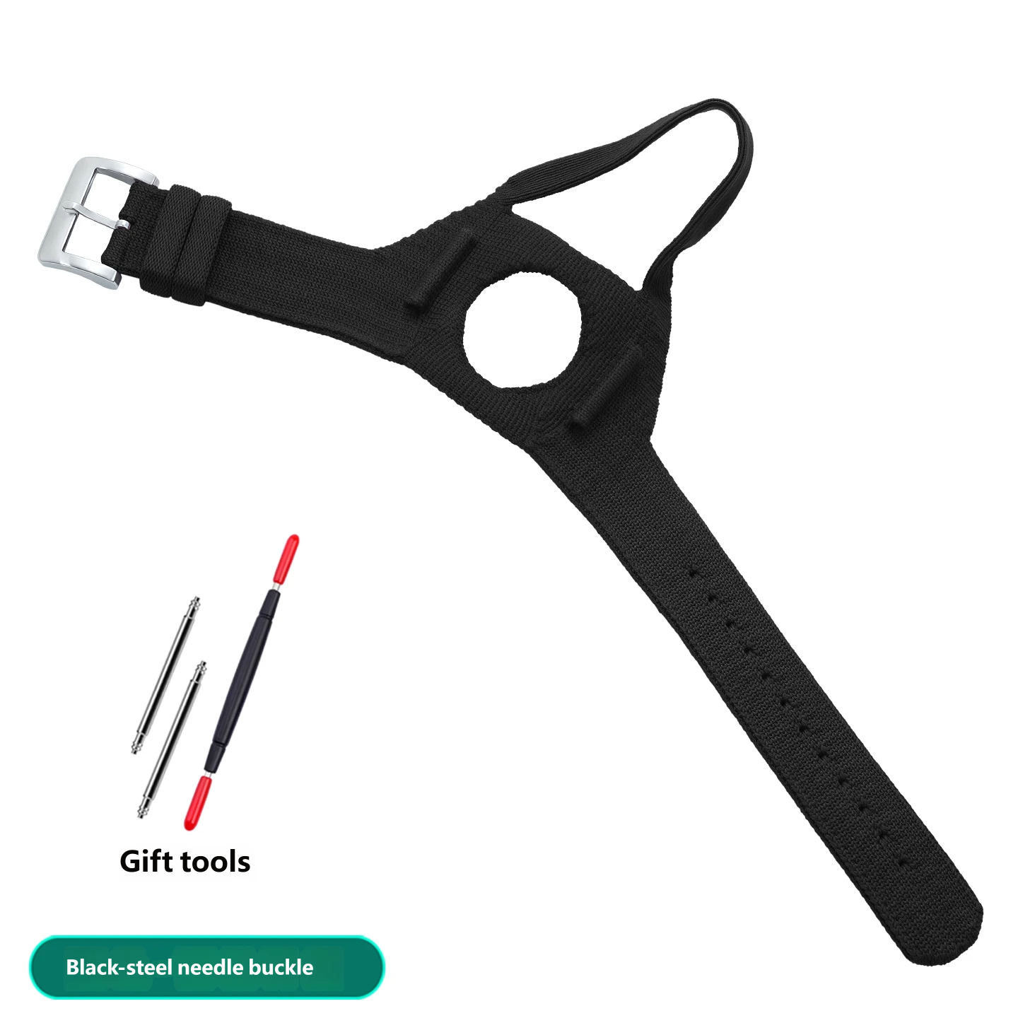 Compatible with SUUNTO VERTICAL2/Race2/Run/9peak sports breathable nylon watch straps