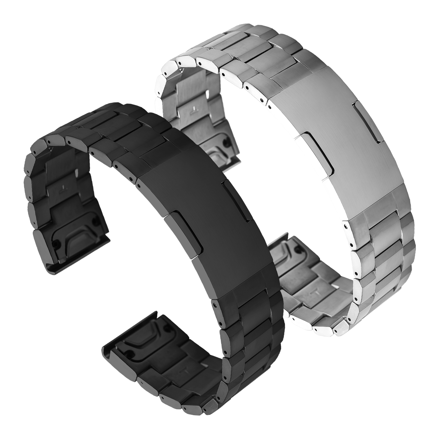 22mm titanium replacement watch strap for the Garmin MARQ series with quick-release mechanism