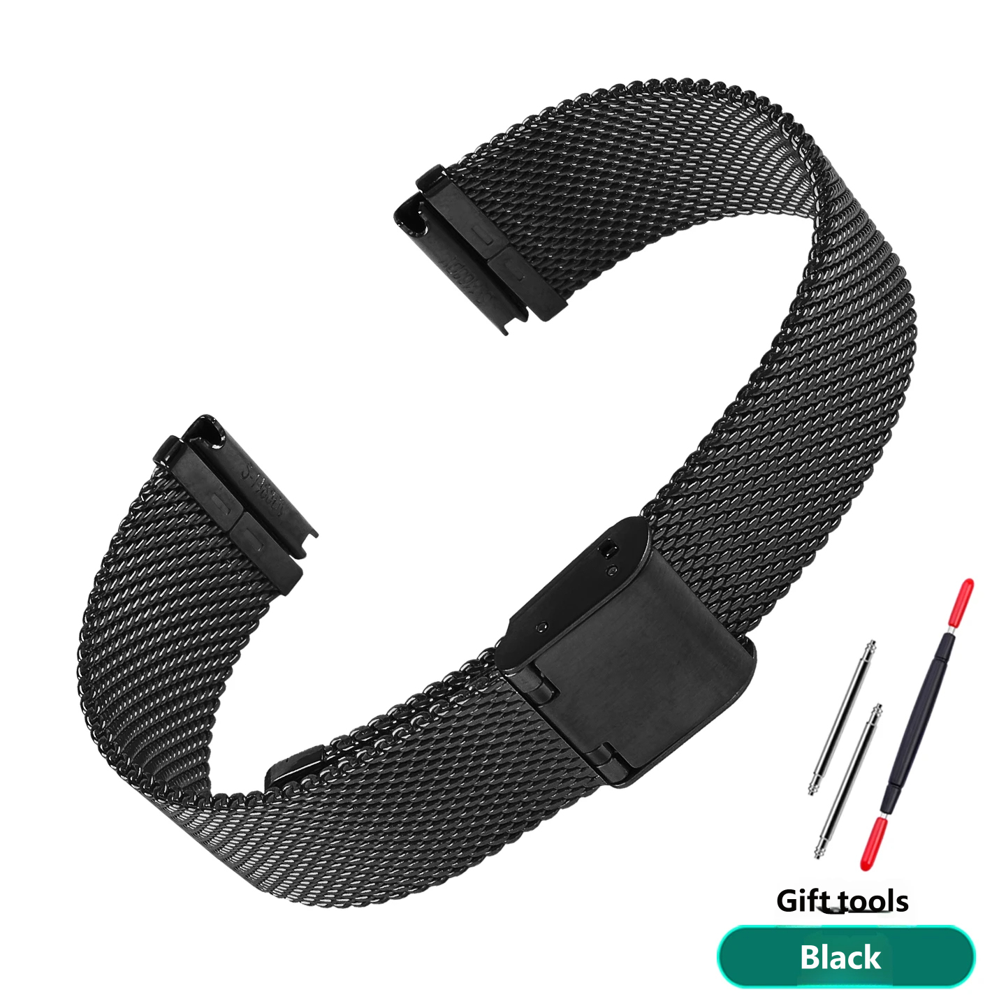 Compatible with the Casio ABL-100 series: a customised stainless steel case and strap set