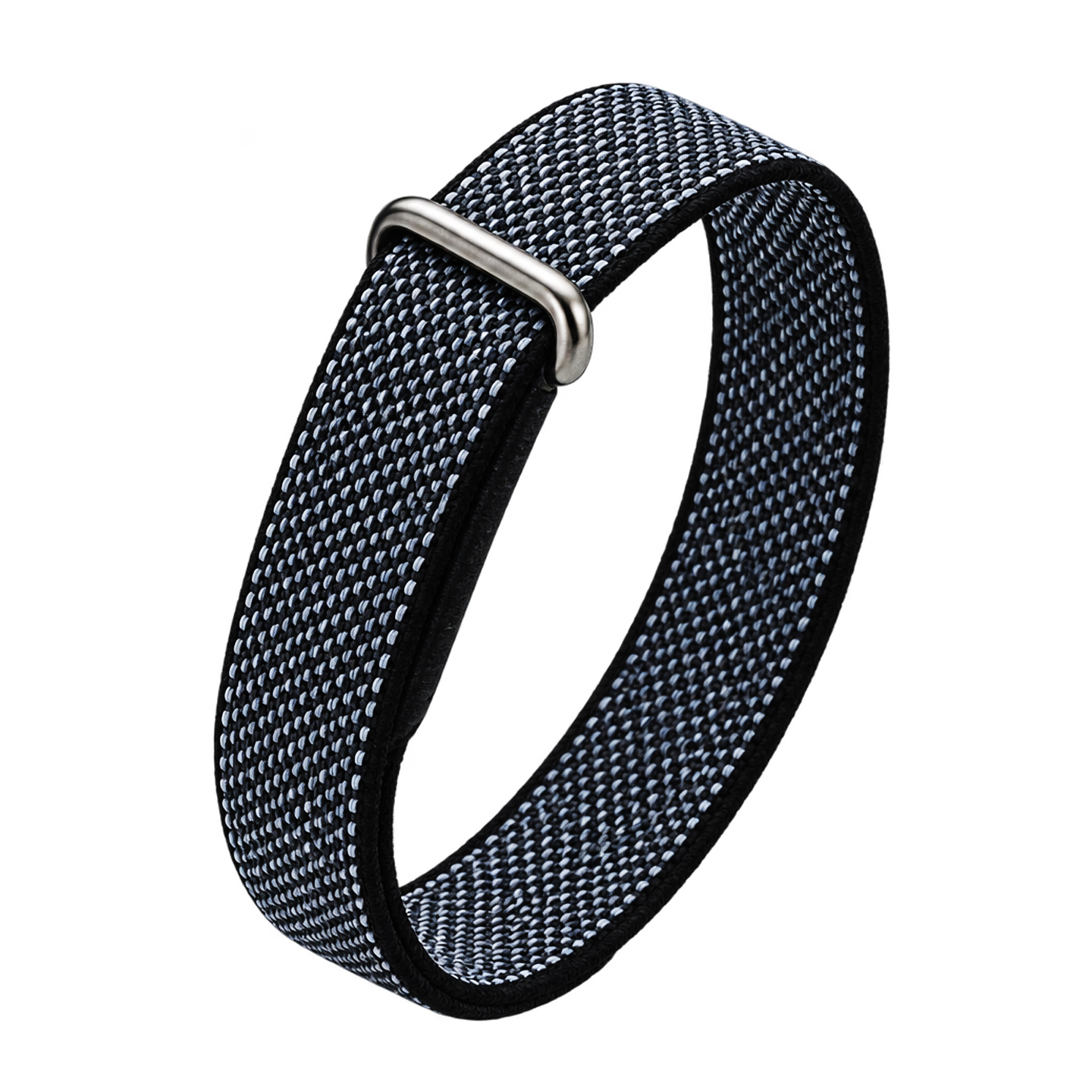 Replacement Velcro nylon canvas loop watch strap for the Google Fitbit Air fitness tracker