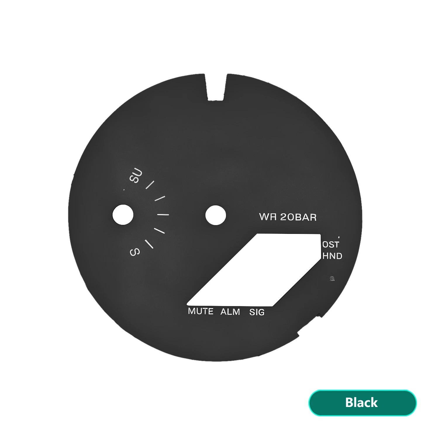 Compatible with the Casio GA-2100/2110 series: aftermarket mother-of-pearl dial with copper base