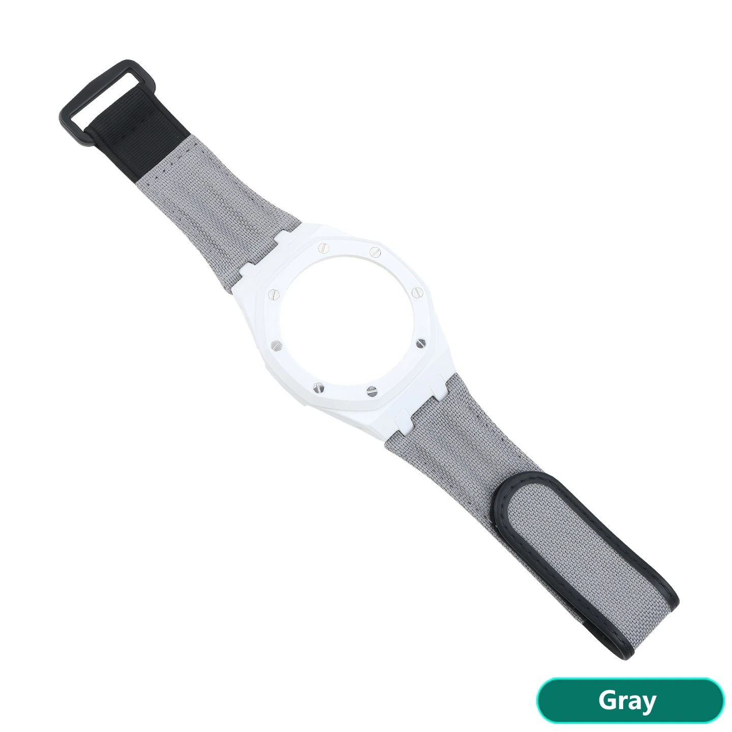 Fits the Casio Farmhouse Oak GA-2100 Carbon Fibre Case and Nylon Velcro Strap Set