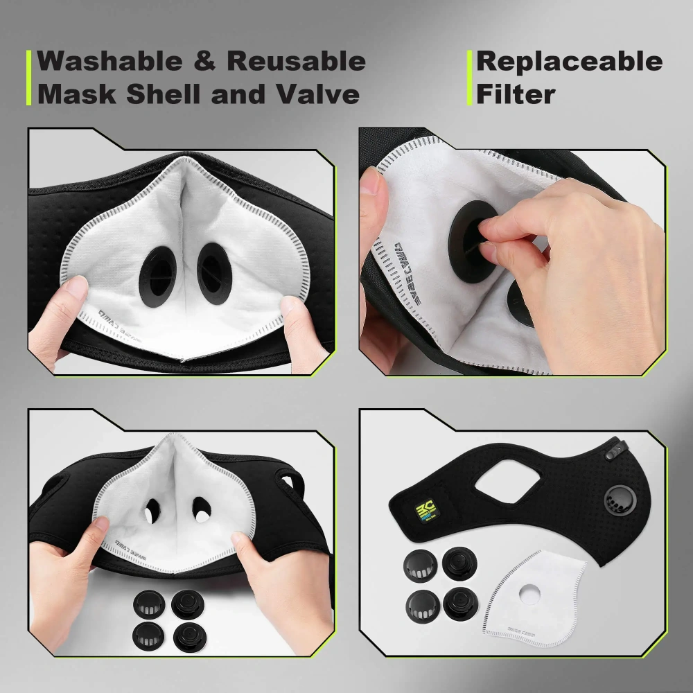 Breath  IX   N   Plus   Dust   Mask   Combo   Kit