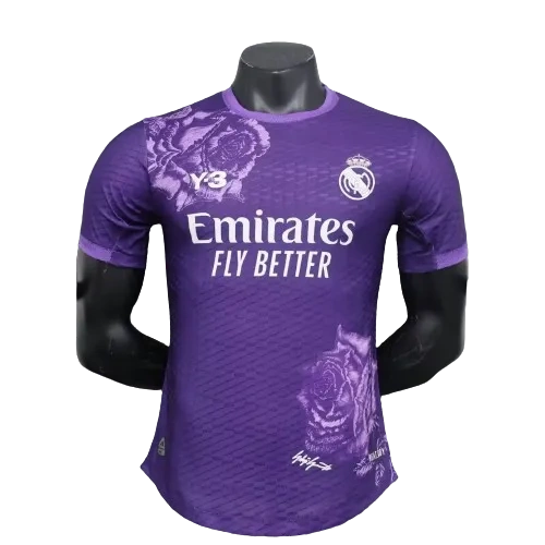 Real Madrid Y-3 Fourth Jersey Purple Player Version 2023/24