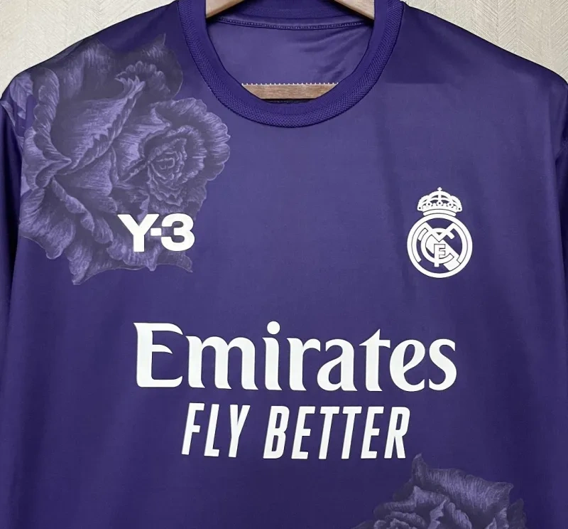 Real Madrid Y-3 Fourth Jersey Purple  23/24