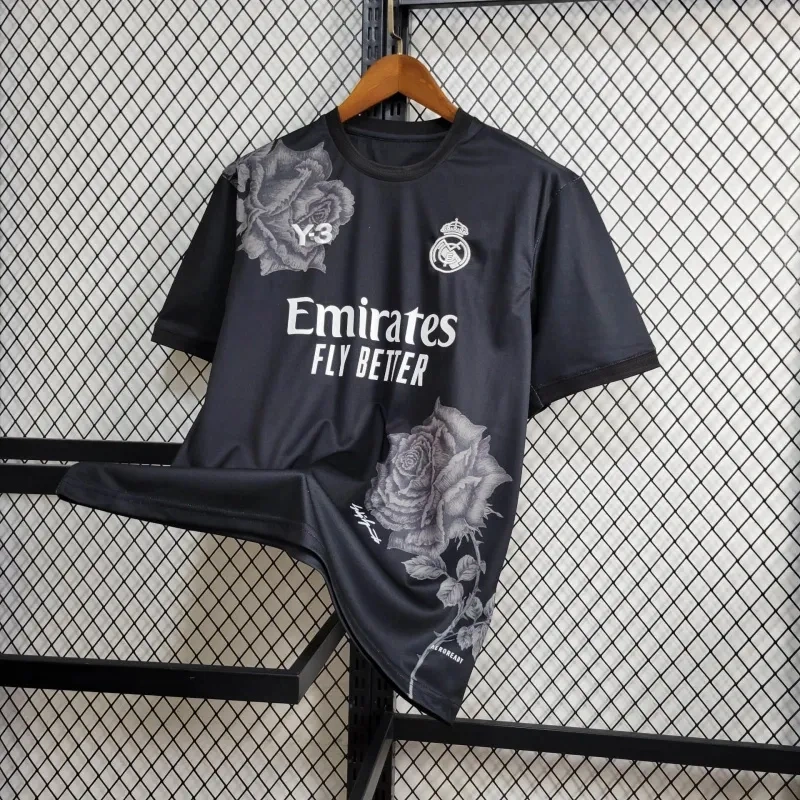 Real Madrid Y-3 Fourth Jersey Black  23/24