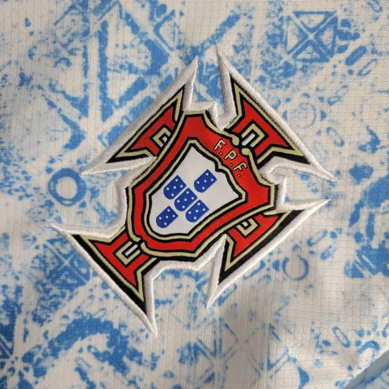 2024 Portugal Nation Away Long Sleeve Jersey Euro