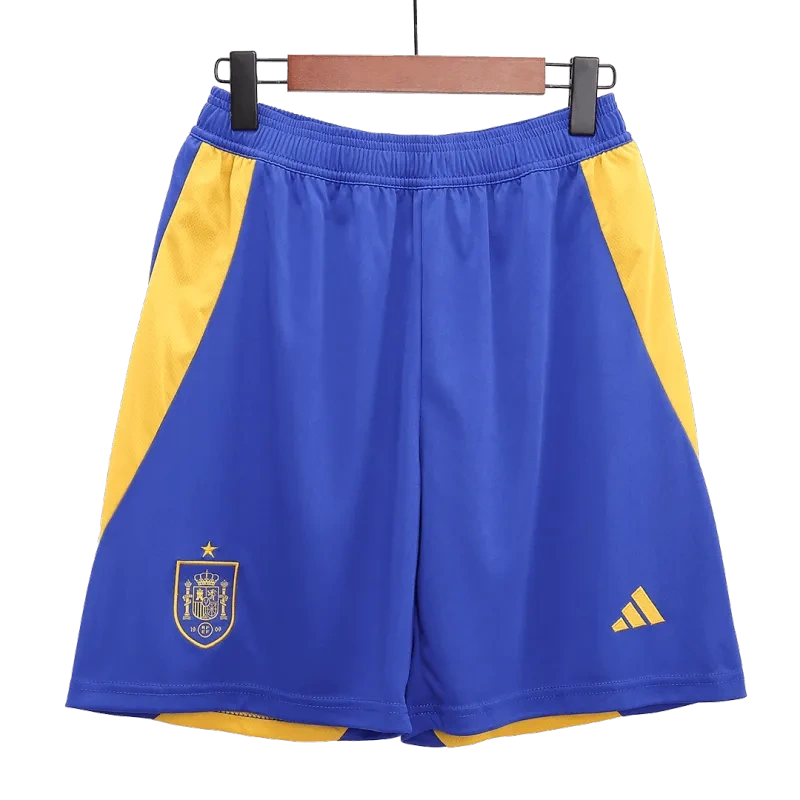 2024 Spain Nation Home Soccer Shorts Euro