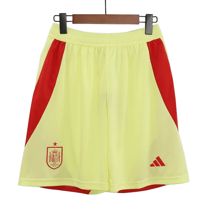 2024 Spain Nation Away Kit(Jersey+Shorts) Soccer Uniform Euro