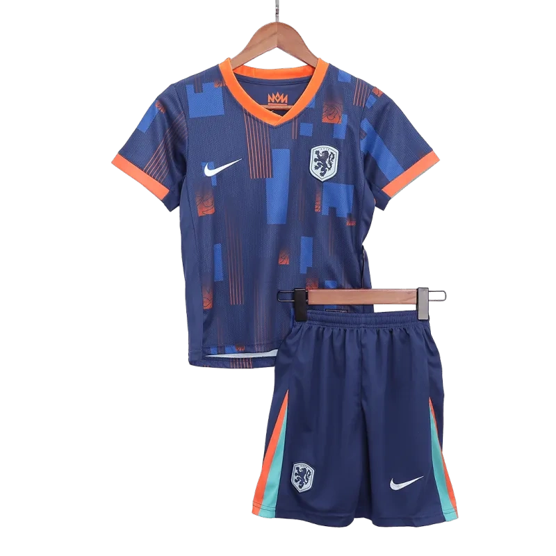 2024  Kids Netherlands Nation Away Jersey Kit Euro