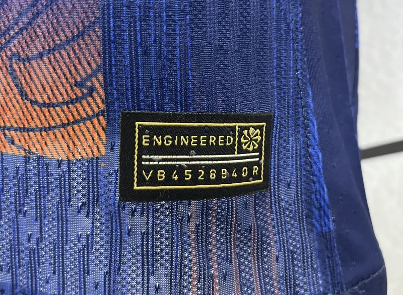 2024 Netherlands Nation Away Jersey Player Version EURO