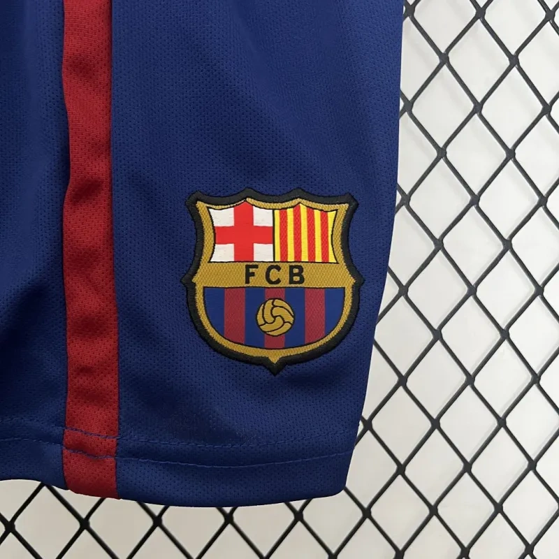 Barcelona Home 2014-15 Retro Kids Kits Jersey+Shorts