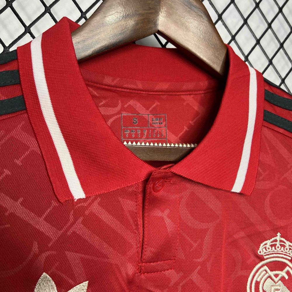 Real Madrid 24-25  Red Kit Football Apparel