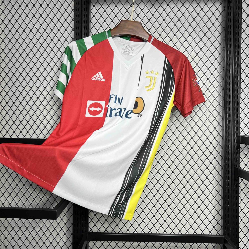 Juventus 2024 Cristiano Ronaldo Tribute Special Edition Kit Sport Jersey