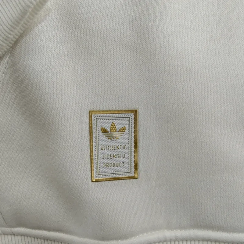 Colombia Nation 2024 100th Anniversary White Hoodie Jacket