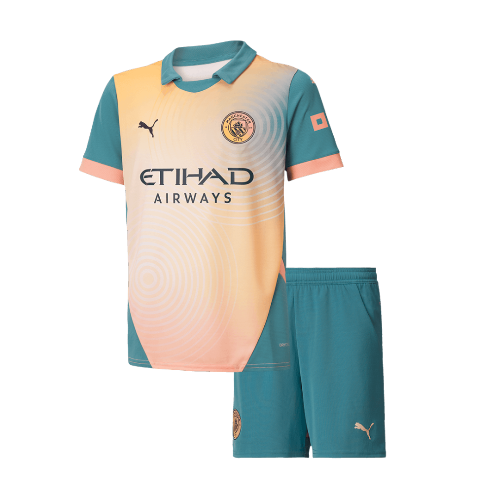 24-25 Manchester City Special Kids Kit Jersey+Shorts