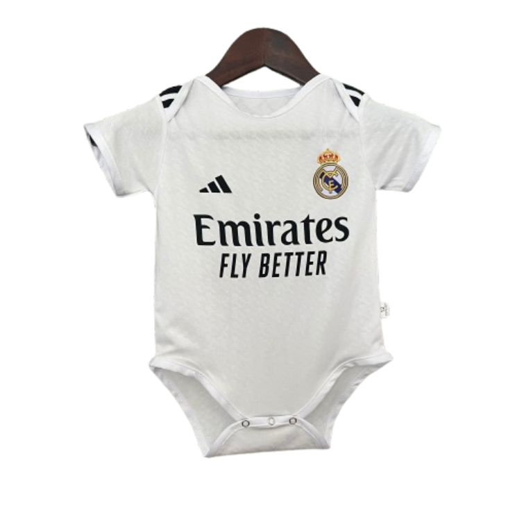 24-25 Real Madrid Home Baby Shirt