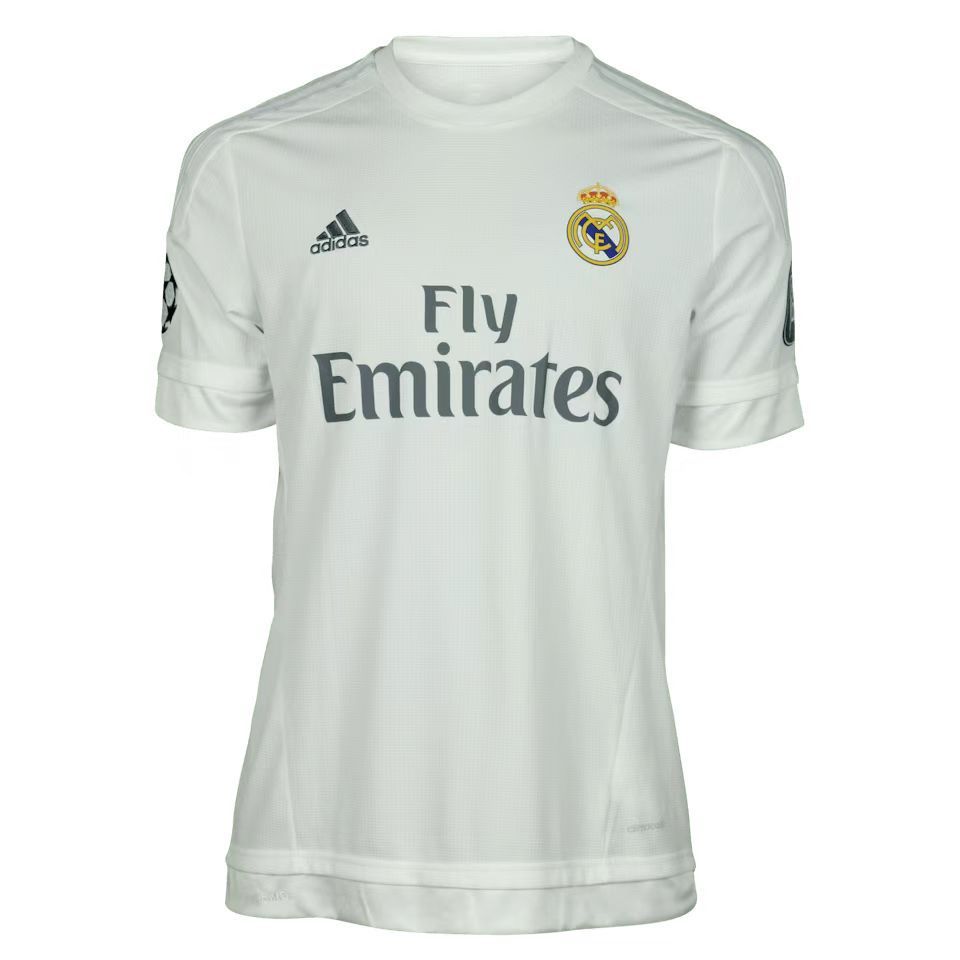 2015-16 Real Madrid KROOS #8 RONALDO #7 Home Retro Jersey