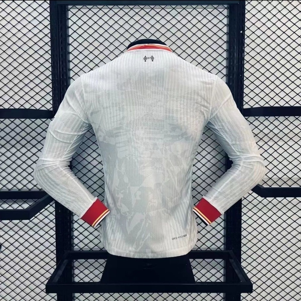 Liverpool Third Away Player Version Long sleeve Soccer Jersey 24-25