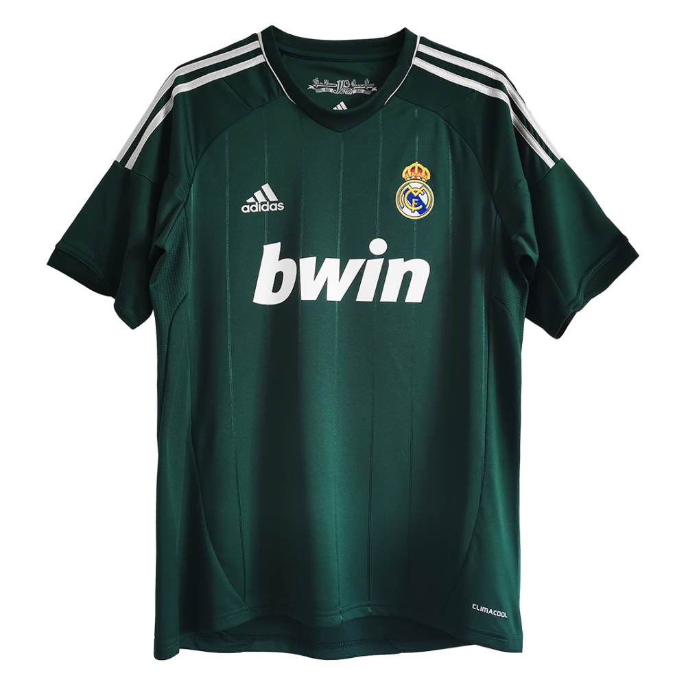 Real Madrid Retro Jersey Third Away Soccer Shirt 2012-13