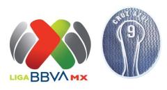 US$3.00 24/25 liga bbva mx badge & 9 championships(cruz azul)