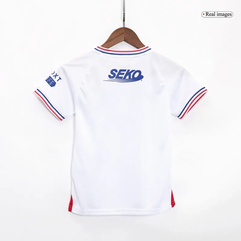 Kids Glasgow Rangers 2023/24 Away Kit Jersey+Shorts