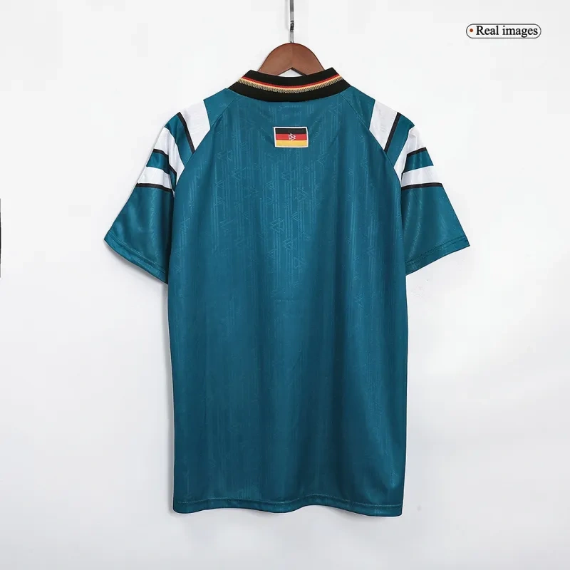 Germany 1996 Retro Jersey Away Euro Cup