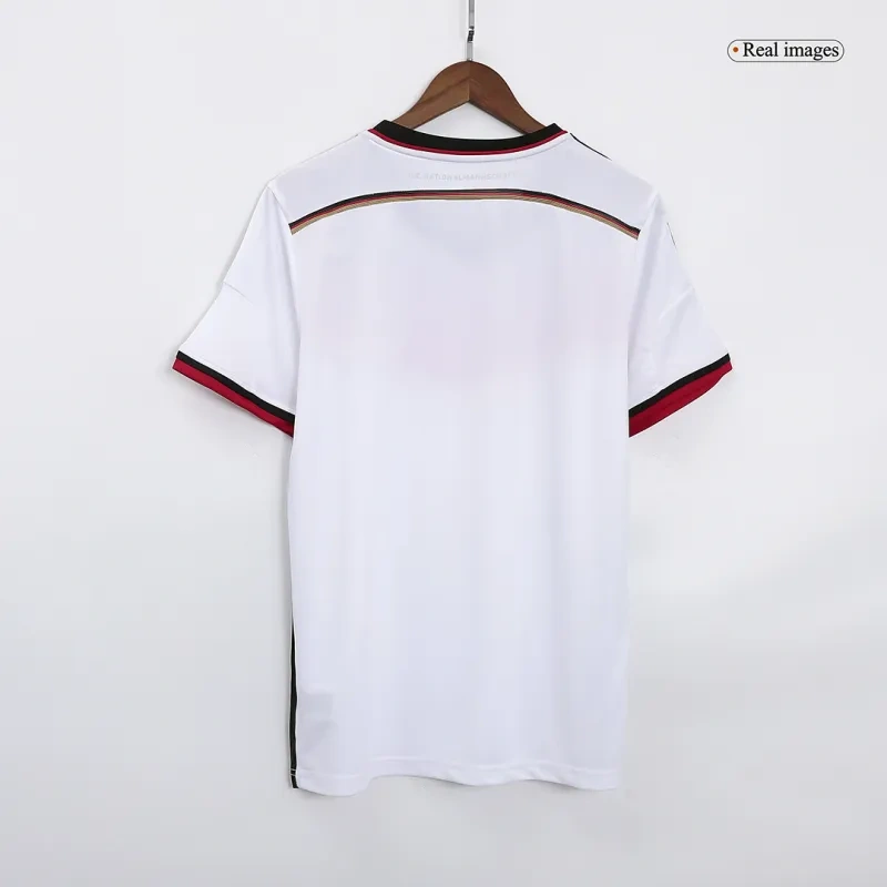 Germany Retro 3 Stars  2014 Home Jersey World Cup