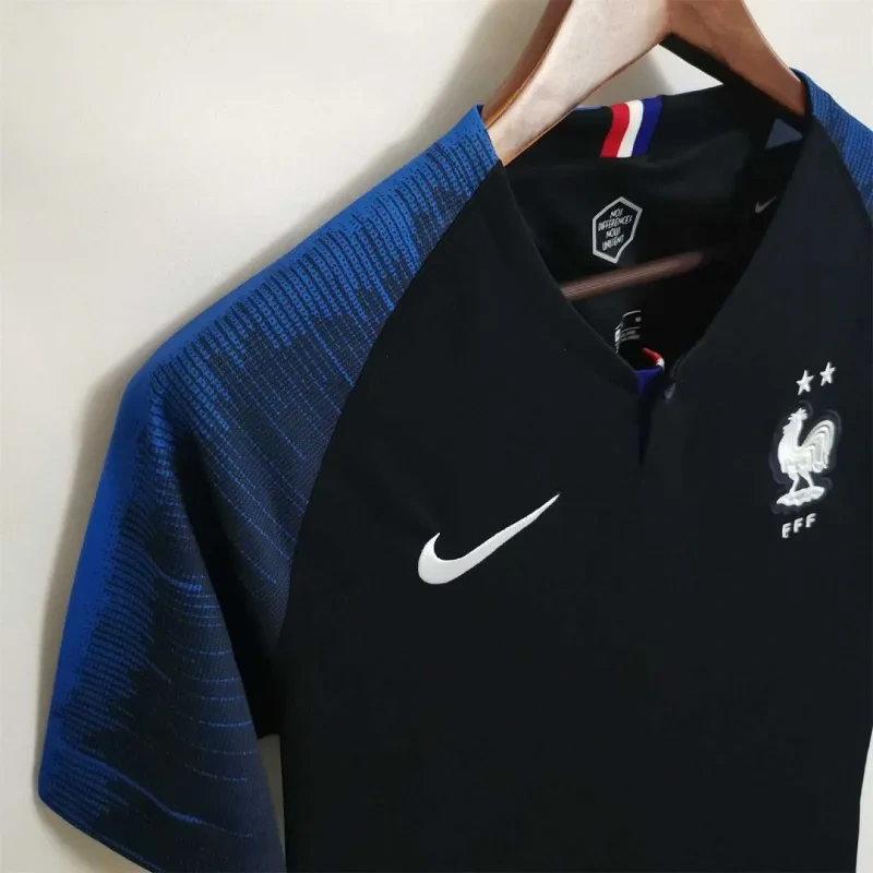 France World Cup 2018 Champion 2 Stars Home Retro Jersey