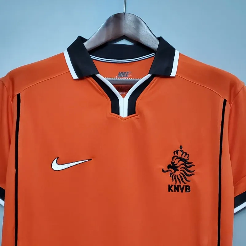 Netherlands World Cup 1998 Retro Jersey Home