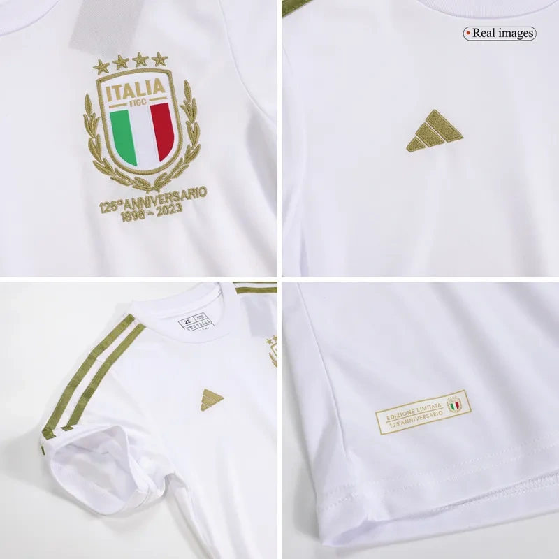 Kids Italy 125th Anniversary 2023 Kit Jersey+Shorts