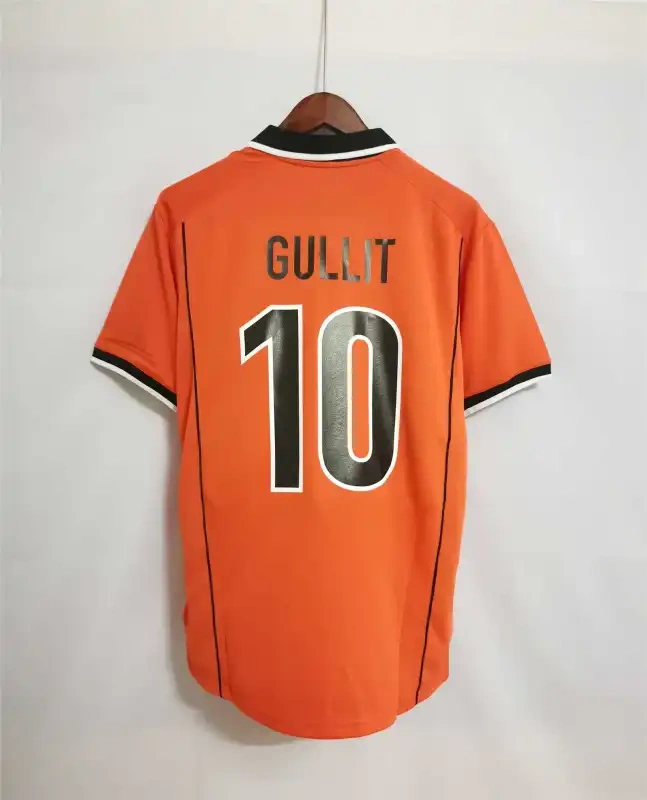 Netherlands World Cup 1998 Retro Jersey Home
