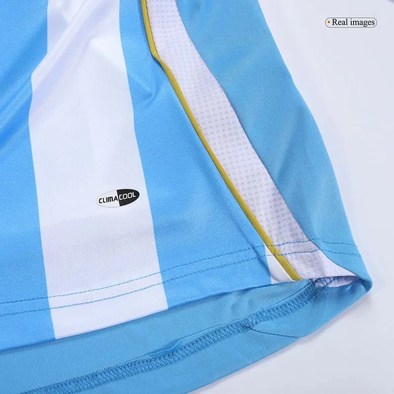 Retro Argentina World Cup 2006 Home Long Sleeve Jersey