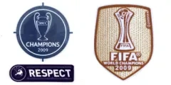 2009 UCL Champions&Respect&CWC 2009 Badges