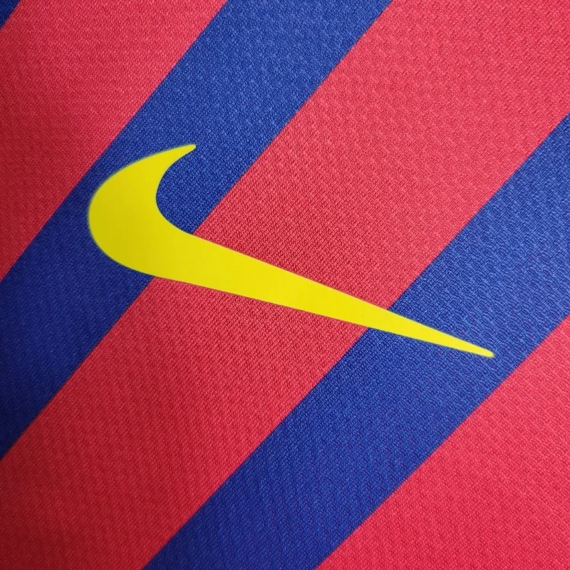 Nike Men Barcelona Retro Home Soccer Shirt 2011-12