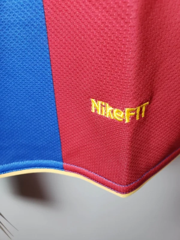 Barcelona Retro Nike Men Home Football Long Sleeve Shirt