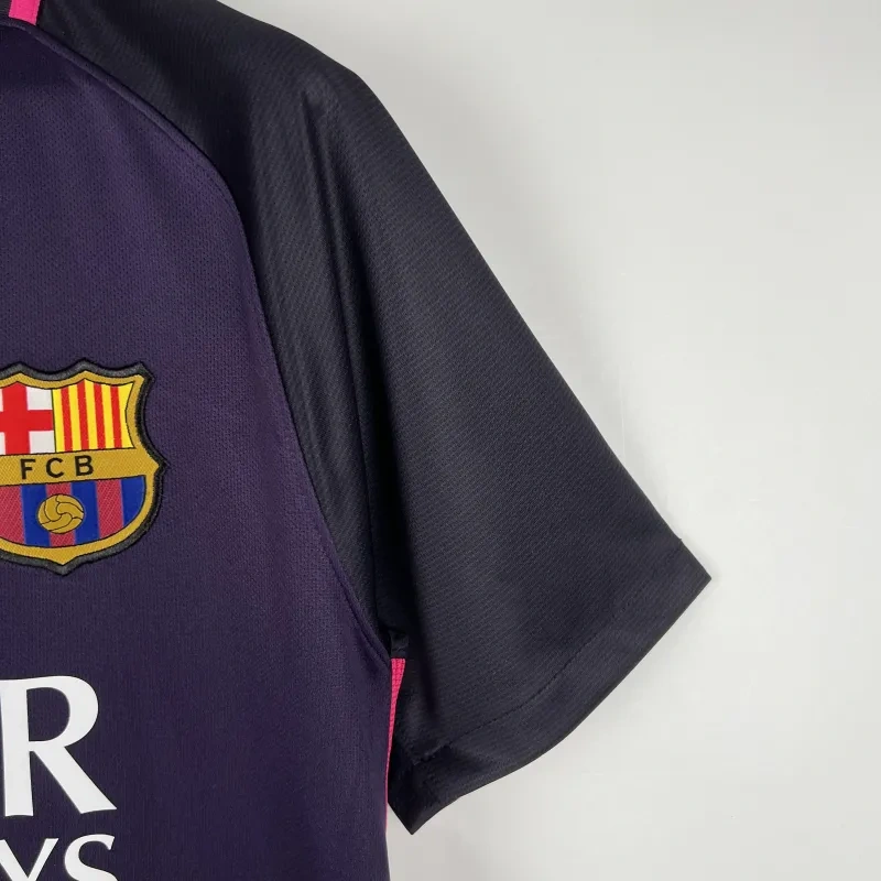 Barcelona Away Shirt Retro Jersey 16-17