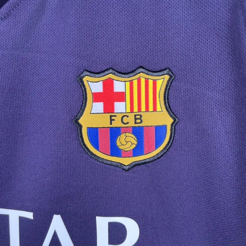 Barcelona Away Shirt Retro Jersey 16-17