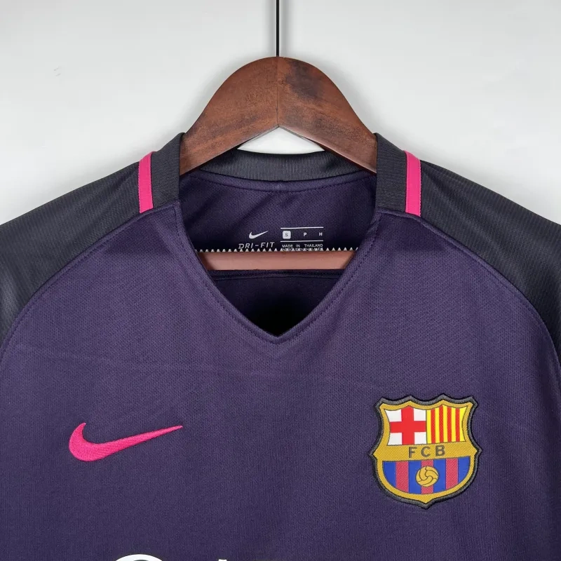 Barcelona Away Shirt Retro Jersey 16-17