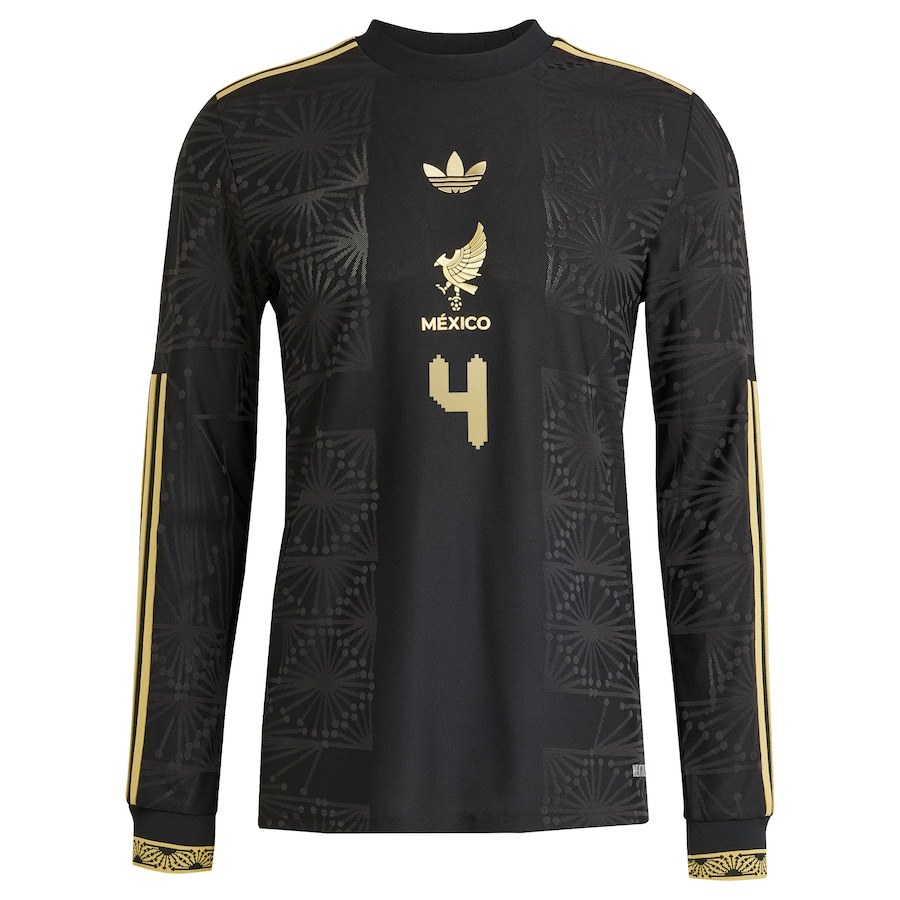 Mexico Shirt Soccer Third Jersey Long Sleeve Player Version 2025