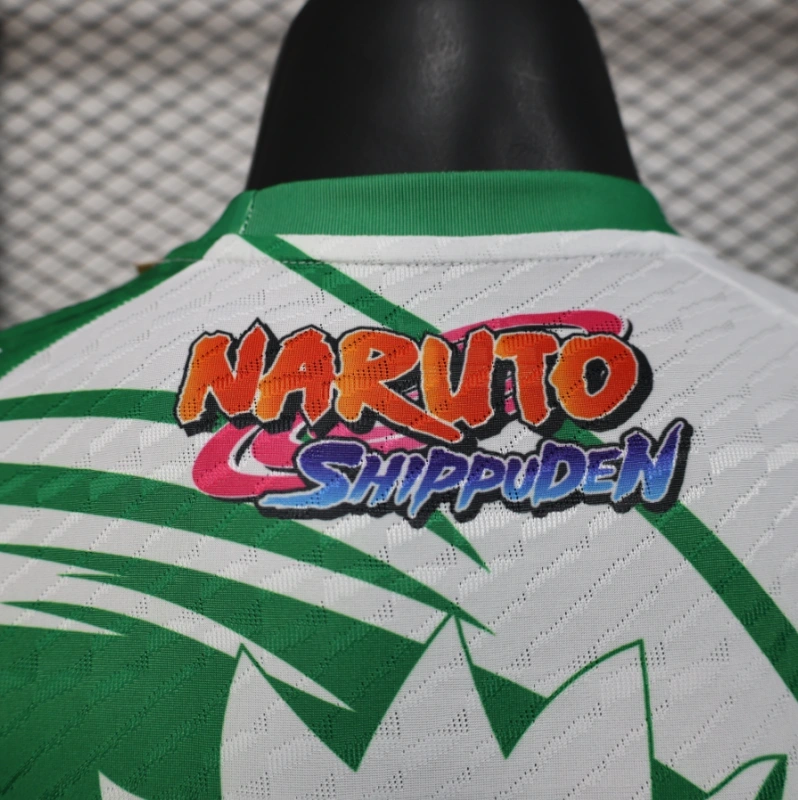 Real Betis Anime Naruto Shirt Football Jersey Player Version 25-26