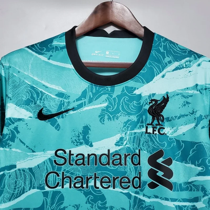 Retro Liverpool Away Football Shirt 2020/2021