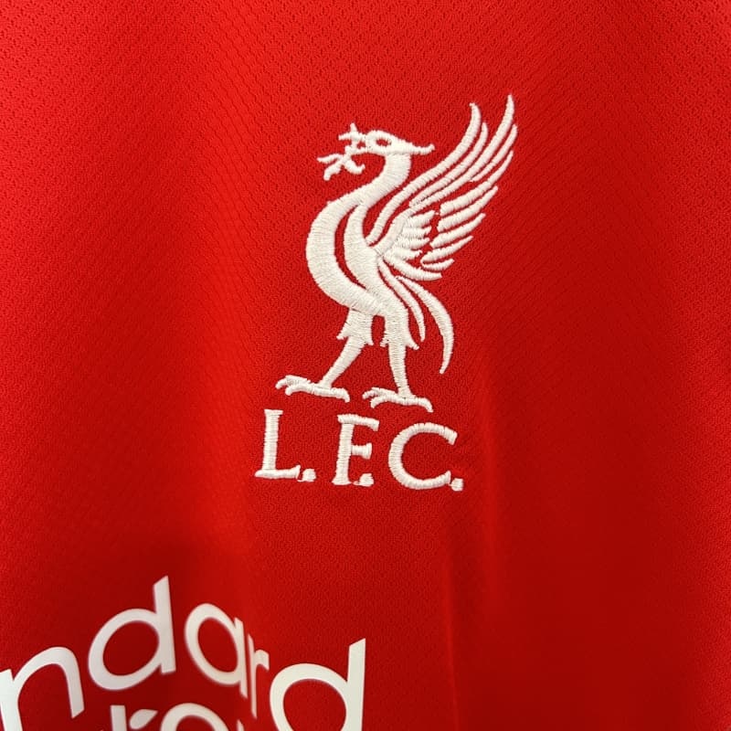 Liverpool Home Soccer Football Jersey 2025/2026