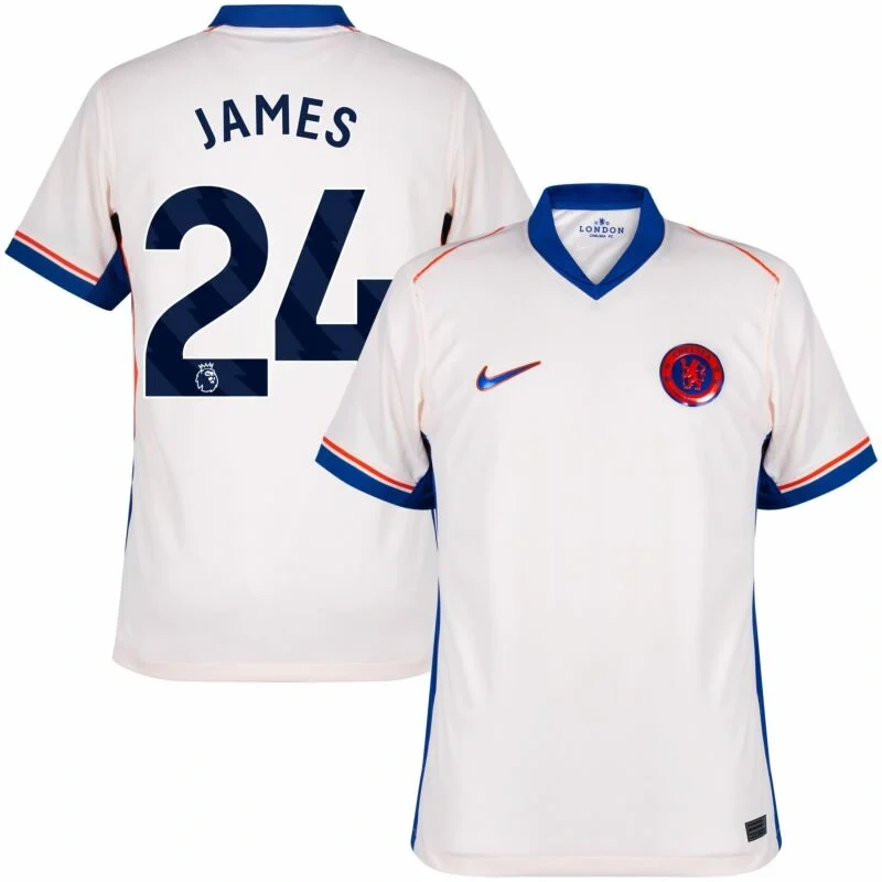 Chelsea Away James 24 Shirt 2024-2025 Size：S-4XL