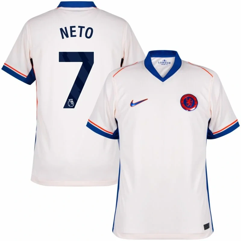 Chelsea Away Neto 7 Shirt 2024-2025 Player version Size：S-XXL