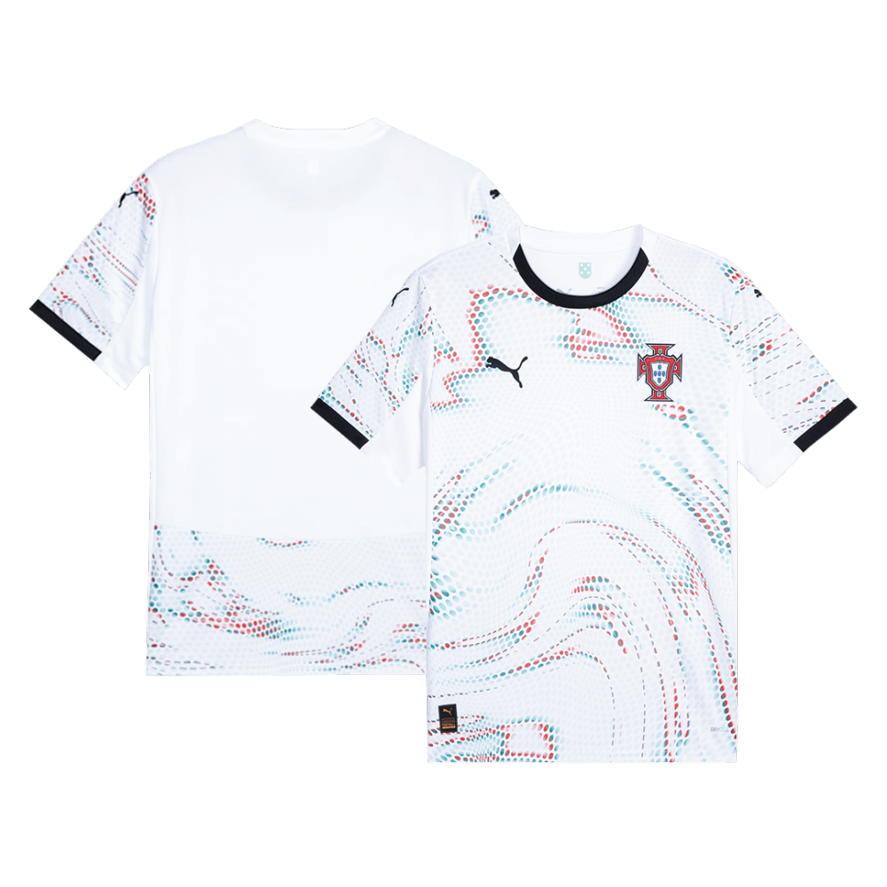 Portugal Puma Soccer Jersey Away Custom Shirt 2025