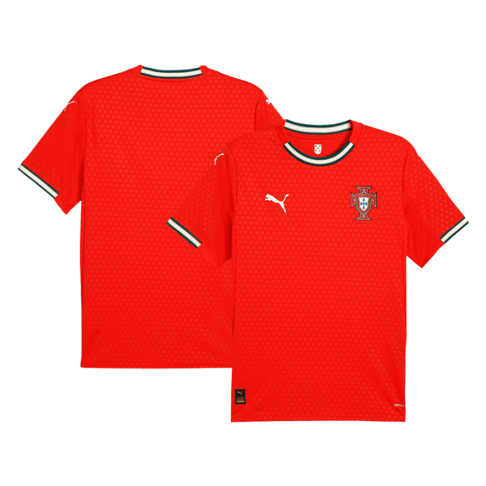 Portugal Puma Soccer Jersey Home Custom Shirt 2025