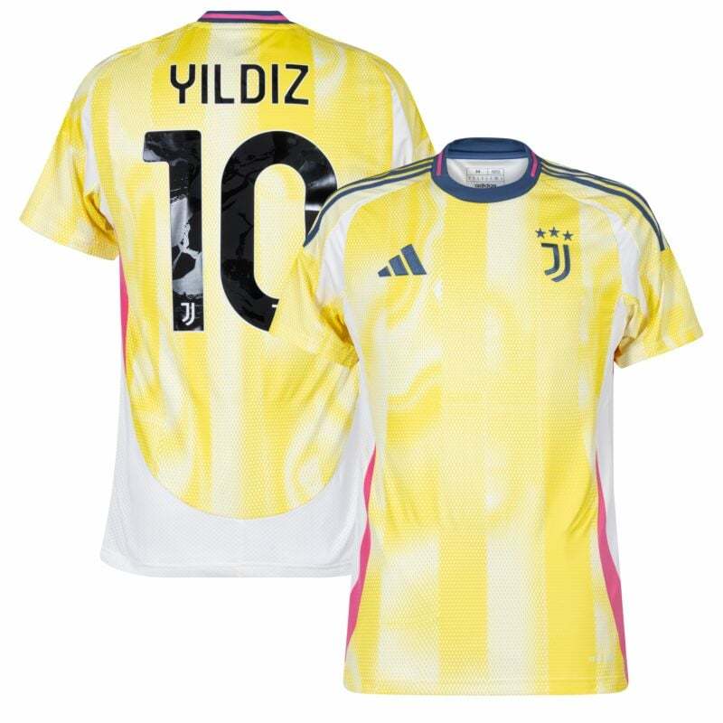 Juventus Away Yildiz 10 Shirt 2024-2025 Fan version Size：S-4XL Non-Customize