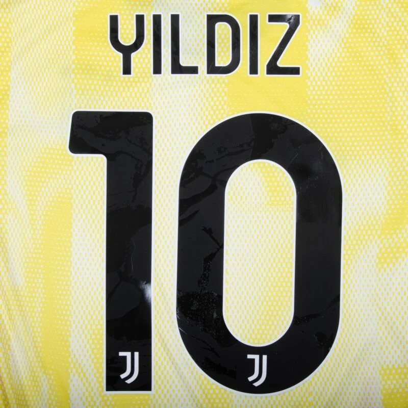 Juventus Away Yildiz 10 Shirt 2024-2025 Fan version Size：S-4XL Non-Customize
