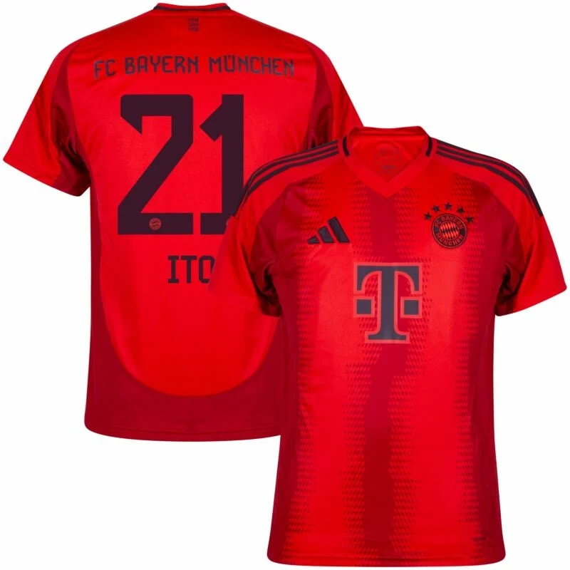 Bayern Munich Home Ito 21 Shirt 2024-2025 Player version Size：S-2XL Non-Customize